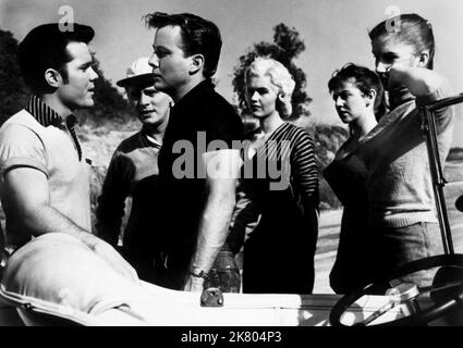 DRAGSTRIP GIRL, John Ashley, 1957 Stock Photo - Alamy