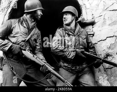 RICHARD KILEY, ARTHUR FRANZ, EIGHT IRON MEN, 1952 Stock Photo - Alamy