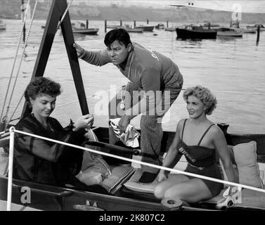 DANGEROUS WHEN WET, Denise Darcel, Esther Williams, 1953 Stock Photo