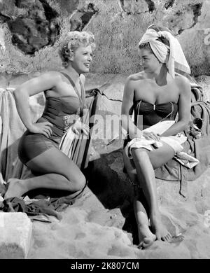 DANGEROUS WHEN WET, Denise Darcel, Esther Williams, 1953 Stock Photo