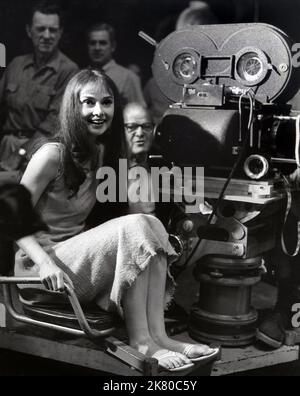 Publicity photo of Audrey Hepburn during the making of Green Mansions,  circa 1959 File Reference # 32733 038THA Stock Photo - Alamy