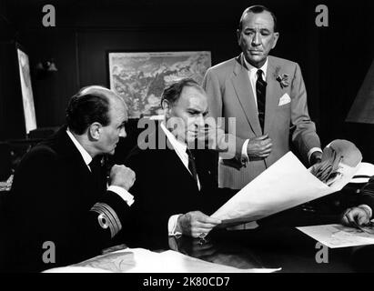 Ralph Richardson & Noel Coward Film: Our Man In Havana (UK 1959) Characters: 'C', Hawthorne (as Noel Coward)  Director: Carol Reed 30 December 1959   **WARNING** This Photograph is for editorial use only and is the copyright of COLUMBIA and/or the Photographer assigned by the Film or Production Company and can only be reproduced by publications in conjunction with the promotion of the above Film. A Mandatory Credit To COLUMBIA is required. The Photographer should also be credited when known. No commercial use can be granted without written authority from the Film Company. Stock Photo