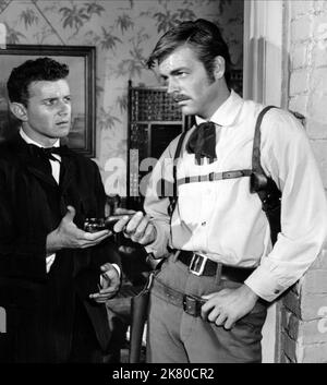 Robert Wagner Film: The True Story Of Jesse James; The James Brothers (USA 1957) Characters: Jesse James  Director: Nicholas Ray 01 February 1957   **WARNING** This Photograph is for editorial use only and is the copyright of 20TH CENTURY FOX and/or the Photographer assigned by the Film or Production Company and can only be reproduced by publications in conjunction with the promotion of the above Film. A Mandatory Credit To 20TH CENTURY FOX is required. The Photographer should also be credited when known. No commercial use can be granted without written authority from the Film Company. Stock Photo