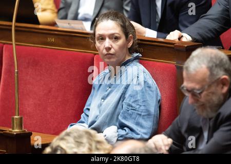 Deputy Marie-Pierre Rixain attends a session of Questions to the Government at the French National Assembly, on October 18, 2022 in Paris, France. Photo by David Niviere/ABACAPRESS.COM Stock Photo