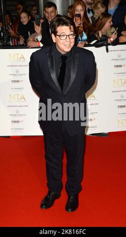 Photo Must Be Credited ©Alpha Press 078237 13/10/2022 Michael McIntyre National Television TV NTA Awards 2022 At The OVO Arena Wembley in London Stock Photo