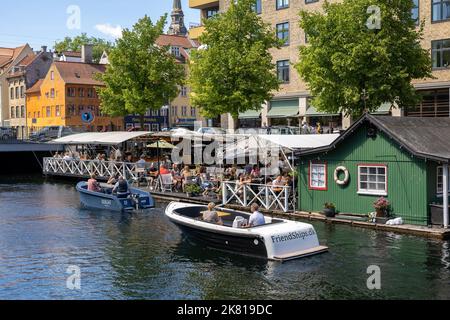 Christianshavn District in Copenhagen, Denmark Stock Photo