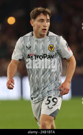 London ENGLAND - October 18: Wolverhampton Wanderers' Joseph Hodgeduring English Premier League soccer match between Crystal Palace against Wolverhamp Stock Photo