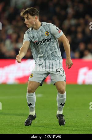 London ENGLAND - October 18: Wolverhampton Wanderers' Joseph Hodgeduring English Premier League soccer match between Crystal Palace against Wolverhamp Stock Photo