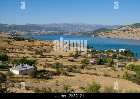 A beautiful view from the city center of Tunceli Stock Photo