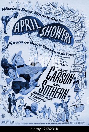 APRIL SHOWERS, Jack Carson, Ann Sothern, 1948 Stock Photo - Alamy