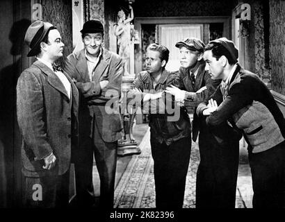 LEO GORCEY, HUNTZ HALL, WILLIAM 'BILLY' BENEDICT & BOBBY JORDAN ...