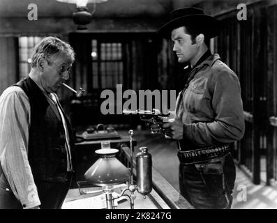 WADE BOTELER, DENNIS MORGAN, BAD MEN OF MISSOURI, 1941 Stock Photo - Alamy