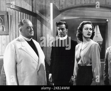 EDMUND GWENN, JOHN GARFIELD, ELEANOR PARKER, BETWEEN TWO WORLDS, 1944 ...