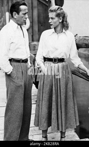 KEY LARGO 1948 Warner Bros film with Lauren Bacall and Humphrey Bogart ...