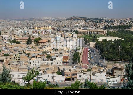 Urfa, officially known as Şanlıurfa is a city in southeastern Turkey and the capital of Şanlıurfa Province. Stock Photo