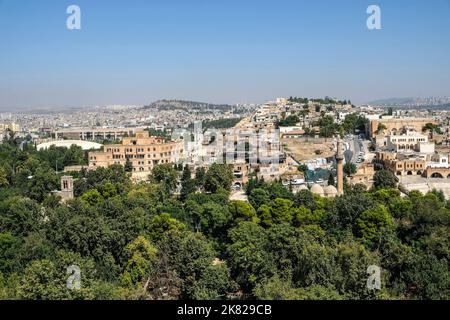 Urfa, officially known as Şanlıurfa is a city in southeastern Turkey and the capital of Şanlıurfa Province. Stock Photo