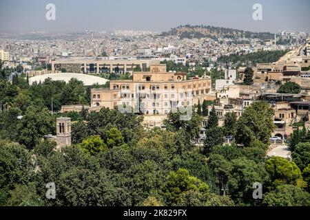 Urfa, officially known as Şanlıurfa is a city in southeastern Turkey and the capital of Şanlıurfa Province. Stock Photo