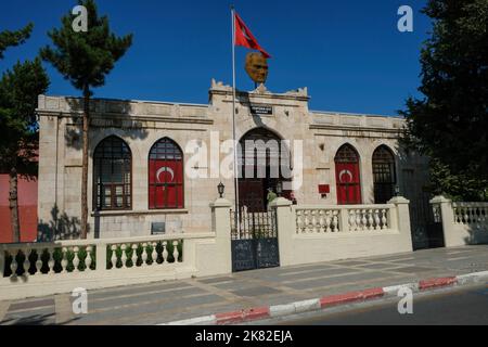 Malatya atatürk evi, which was used as an annex building of Malatya High School for a while, now hosts its visitors as Atatürk Memorial House and Ethn Stock Photo