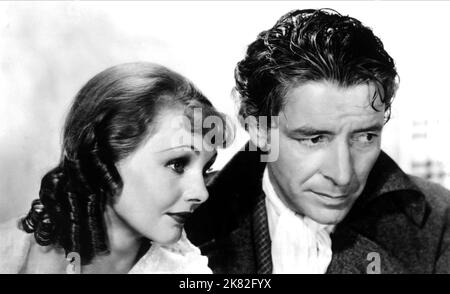 Elizabeth Allan & Ronald Colman Film: A Tale Of Two Cities (USA 1935) Characters: Lucie Manette, Sydney Carton  / Based On The Book By Charles Dickens Director: Jack Conway 15 December 1935   **WARNING** This Photograph is for editorial use only and is the copyright of MGM and/or the Photographer assigned by the Film or Production Company and can only be reproduced by publications in conjunction with the promotion of the above Film. A Mandatory Credit To MGM is required. The Photographer should also be credited when known. No commercial use can be granted without written authority from the Fil Stock Photo