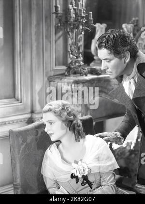 Elizabeth Allan & Ronald Colman Film: A Tale Of Two Cities (USA 1935) Characters: Lucie Manette, Sydney Carton  / Based On The Book By Charles Dickens Director: Jack Conway 15 December 1935   **WARNING** This Photograph is for editorial use only and is the copyright of MGM and/or the Photographer assigned by the Film or Production Company and can only be reproduced by publications in conjunction with the promotion of the above Film. A Mandatory Credit To MGM is required. The Photographer should also be credited when known. No commercial use can be granted without written authority from the Fil Stock Photo