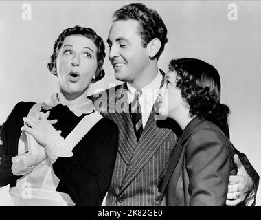 FANNY BRICE, ALLAN JONES, JUDY GARLAND, EVERYBODY SING, 1938 Stock ...