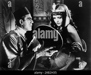 THE MUMMY, Boris Karloff, Zita Johann, 1932 Stock Photo - Alamy