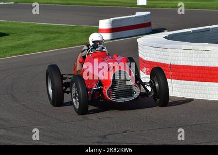 Alex Simpson, Alvis Goodwin Special, Goodwood Trophy, a twenty minute race for Grand Prix cars, Voiturette cars and Historic Racing Specials, that are Stock Photo