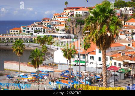 Portugal, Madeira, Camara de Lobos, fishing village, Stock Photo