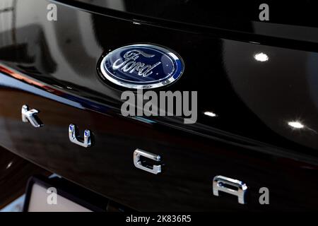 Lviv, Ukraine - October 17, 2022:  Ford Kuga car Stock Photo