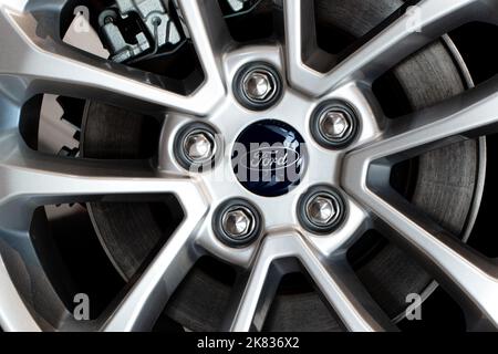 Lviv, Ukraine - October 17, 2022:  Ford Kuga car Stock Photo