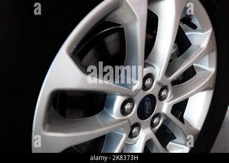 Lviv, Ukraine - October 17, 2022:  Ford Kuga car Stock Photo