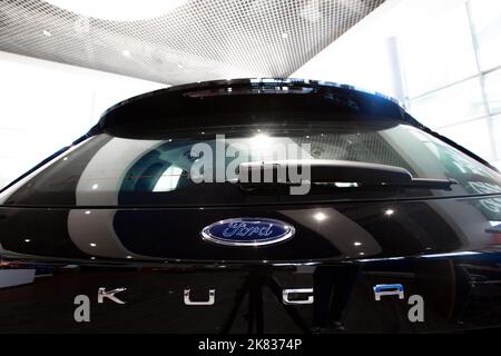 Lviv, Ukraine - October 17, 2022:  Ford Kuga car Stock Photo