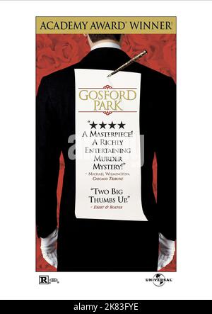 Movie Poster Film: Gosford Park (2001)   Director: Robert Altman 07 November 2001   **WARNING** This Photograph is for editorial use only and is the copyright of CAPITOL FILMS and/or the Photographer assigned by the Film or Production Company and can only be reproduced by publications in conjunction with the promotion of the above Film. A Mandatory Credit To CAPITOL FILMS is required. The Photographer should also be credited when known. No commercial use can be granted without written authority from the Film Company. Stock Photo