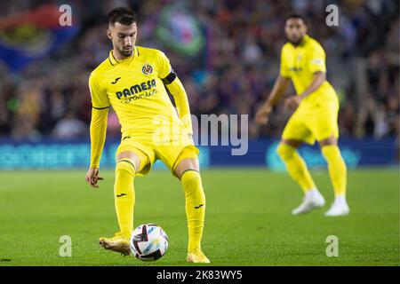 Barcelona, Spain. 20th Oct, 2022. Spanish La Liga Santander soccer match FC Barcelona vs Villarreal at Camp Nou Stadium Barcelona, 20 October 2022   900/Cordon Press Credit: CORDON PRESS/Alamy Live News Stock Photo