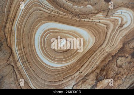 Abstract background of brown tiles with a stone pattern Stock Photo