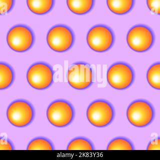 A cheerful vector seamless texture made of sucking lollipops, , bold, punchy forms and colors that demand attention, ideal geometry Stock Vector
