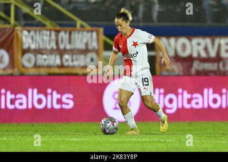 Martina Šurnovska (Slavia Praha) during Fiorentina Femminile vs Slavia  Praga, UEFA Champions League Women football matc - Photo .LM/Fabio  Fagiolini Stock Photo - Alamy