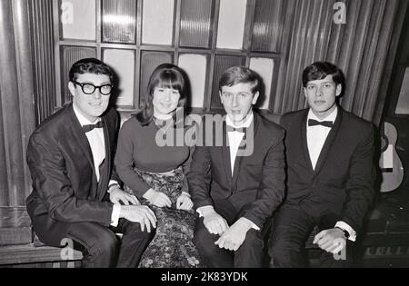 THE SEEKERS Australian pop group in February 1965. Photo: Tony Gale Stock Photo