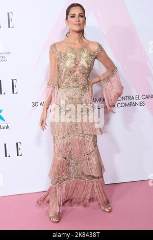 Madrid. Spain. 20221020,  Mar Saura attends Elle Magazine 'Cancer Ball' Charity Dinner at Royal Theatre on October 20, 2022 in Madrid, Spain Credit: MPG/Alamy Live News Stock Photo