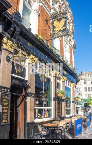 The Falcon Pub, St John's Hill, Clapham Junction, Battersea, London Borough of Wandsworth, Greater London, England, United Kingdom Stock Photo