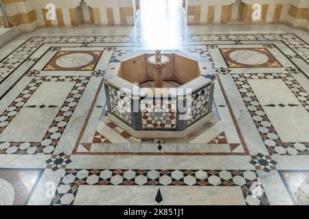 Beiteddine, Lebanon - October 12, 2019: Official Lebanese presidents summer residence. Beiteddine Palace, a 19th-century palace in Beiteddine, Lebanon Stock Photo