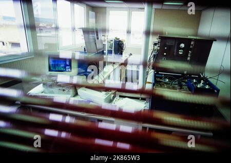 Laboratory of biology, Lyon, France, archives 90ies Stock Photo - Alamy