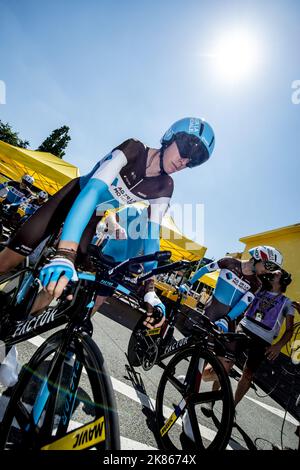 France's Romain Bardet team AG2R La Mondiale Stock Photo