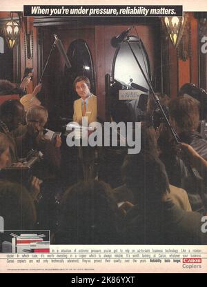 Canon copier Canon copy machine Canon old vintage magazine ...