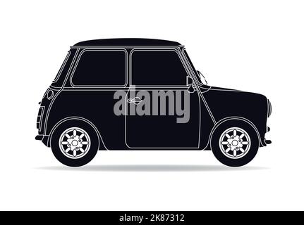 An English car as an illustration Stock Vector