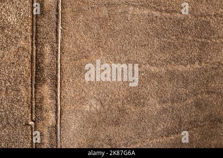 Old brown  painted suede background texture Stock Photo