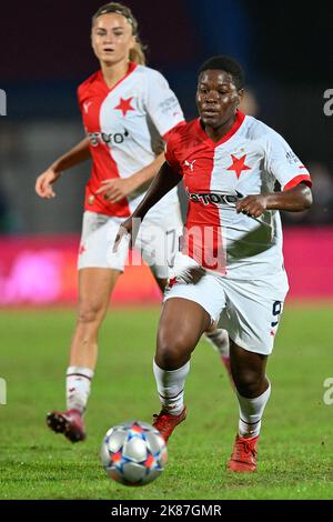 Fiorentina Femminile Vs Slavia Praga Imagem Editorial - Imagem de mulheres,  fotografia: 204503405