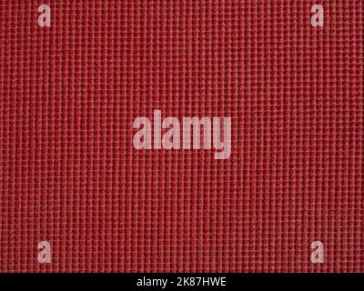 High resolution red fabric texture – can be used as background Stock Photo