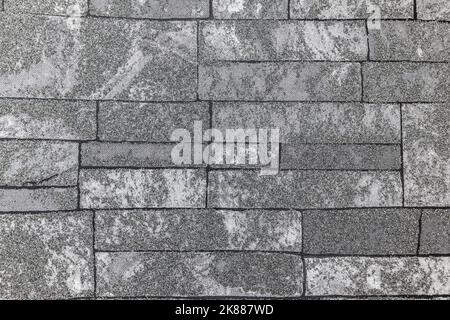Wallcovering texture background with aged bricks pattern Stock Photo