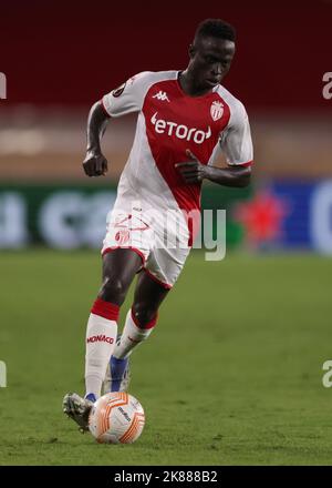 Monaco, Monaco, 6th October 2022. Krepin Diatta of AS Monaco during the ...